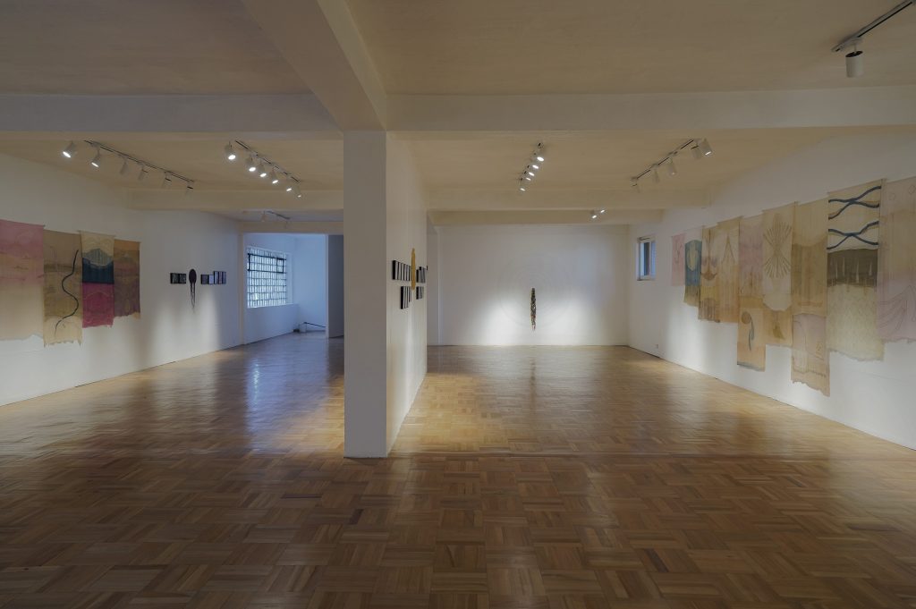 Vista de la exposición en Galería 314. Santiago, Chile